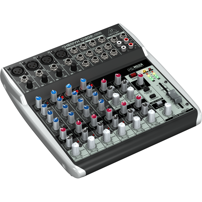 百灵达XENYX Q1202USB调音台