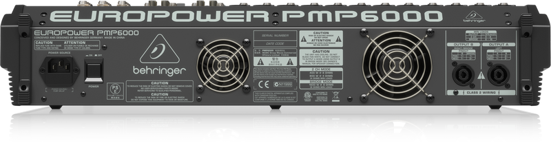  德国百灵达PMP6000 有源调音台