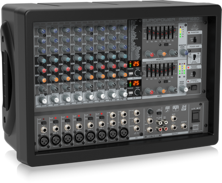  德国百灵达PMP1680S 有源调音台