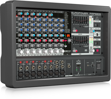  德国百灵达PMP580S 有源调音台