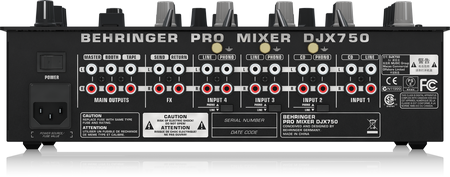  德国百灵达DJX750 DJ调音台