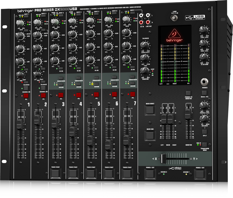 德国百灵达DX2000USB DJ调音台